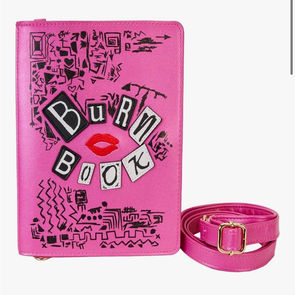 NWT Loungefly Mean Girls Burn Book Notebook